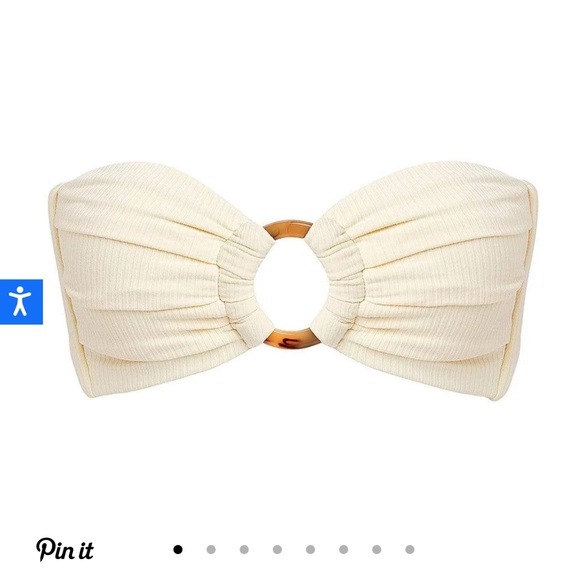 Montce Tori Bandeau Bikini Swim Top - Picture 3 of 10